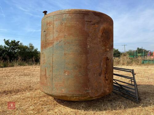 LARGE STEEL TANK