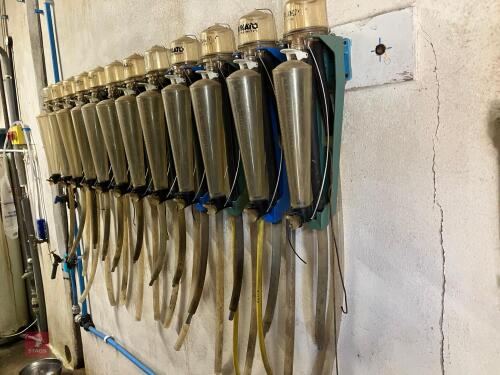 12 X WAIKATO MILK METERS