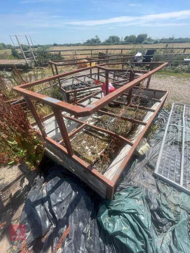 10' 3''X 5' 6'' X 2' SILAGE FEED TROUGH