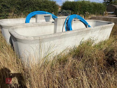 APPROX 500G CONCRETE WATER TROUGH (15)