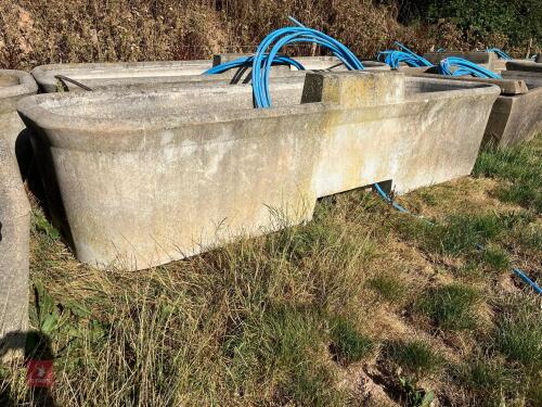 APPROX 500G CONCRETE WATER TROUGH (17)