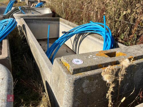 APPROX 400G CONCRETE WATER TROUGH (20)
