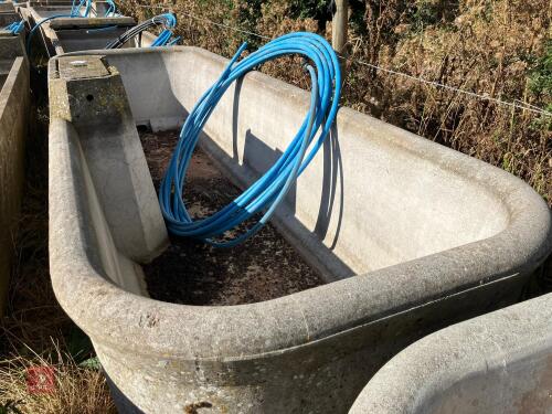 APPROX 500G CONCRETE WATER TROUGH (26)