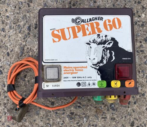 GALLAGHER MAINS ELECTRIC FENCING UNIT