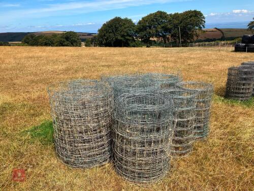 ROLLS OF USED STOCK WIRE (3)