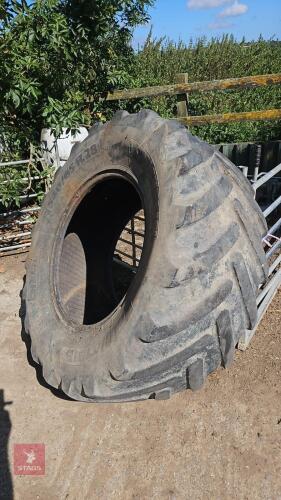 2 X 540/65 R28 TYRES