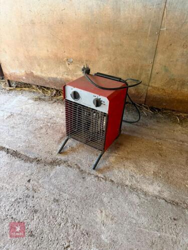 3KW ELECTRIC FAN HEATER