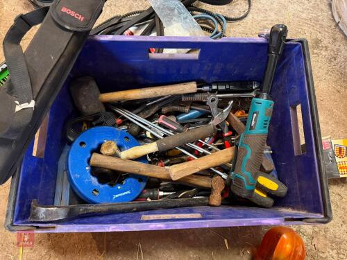 LARGE BOX OF TOOLS