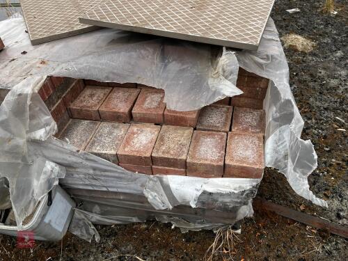 1 PART PALLET OF MARSHALL PAVERS BRICKS