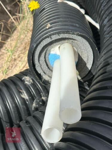 30M+ OF INSULATED WATER PIPE