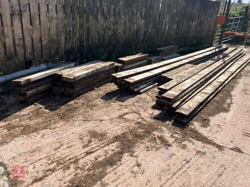 LARGE QTY TONGUE AND GROOVE TIMBER (12)