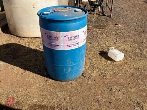 2 X 205L BLUE BARRELS