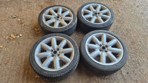 SET OF 4 X 205/45RF17 WHEELS & TYRES
