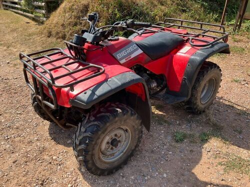 1999 HONDA BIG RED TRX300 ATV (S/R)