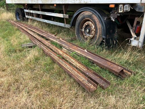 5 X 33' LONG STEEL GIRDERS