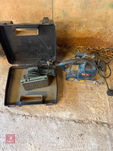 RYOBI & BOSCH SANDERS