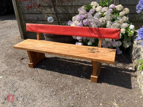 1.7M WOODEN BENCH