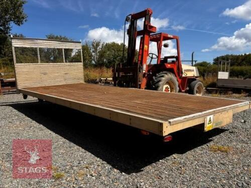 APPROX 20'3'' X 8'2'' LORRY FLATBED