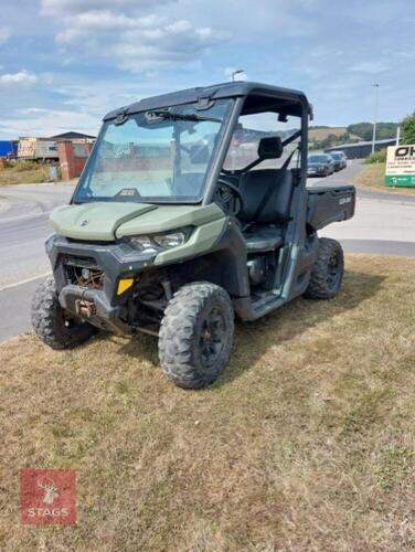2021 CAN AM TRAXTER HD8 4WD UTV