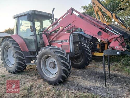 1996 MASSEY FERGUSON 6150 4WD TRACTOR