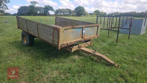 10' X 7' HYDRAULIC TIPPING TRAILER