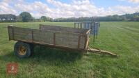 10' X 7' HYDRAULIC TIPPING TRAILER - 2