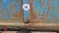 10' X 7' HYDRAULIC TIPPING TRAILER - 10