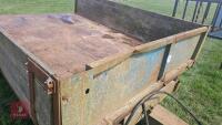 10' X 7' HYDRAULIC TIPPING TRAILER - 12