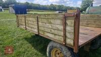 10' X 7' HYDRAULIC TIPPING TRAILER - 22