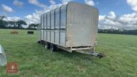 IFOR WILLIAMS 12' LIVESTOCK TRAILER