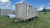IFOR WILLIAMS 12' LIVESTOCK TRAILER - 3