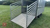 IFOR WILLIAMS 12' LIVESTOCK TRAILER - 31