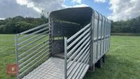IFOR WILLIAMS 12' LIVESTOCK TRAILER - 32