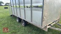 IFOR WILLIAMS 12' LIVESTOCK TRAILER - 44