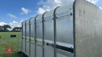 IFOR WILLIAMS 12' LIVESTOCK TRAILER - 45