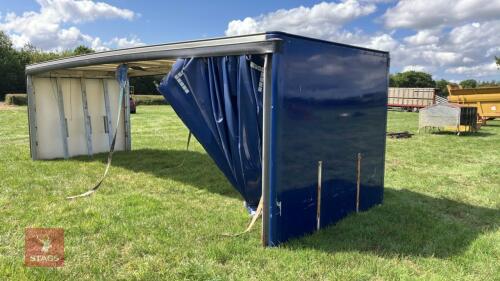 7.7M CURTAIN SIDED LORRY BODY