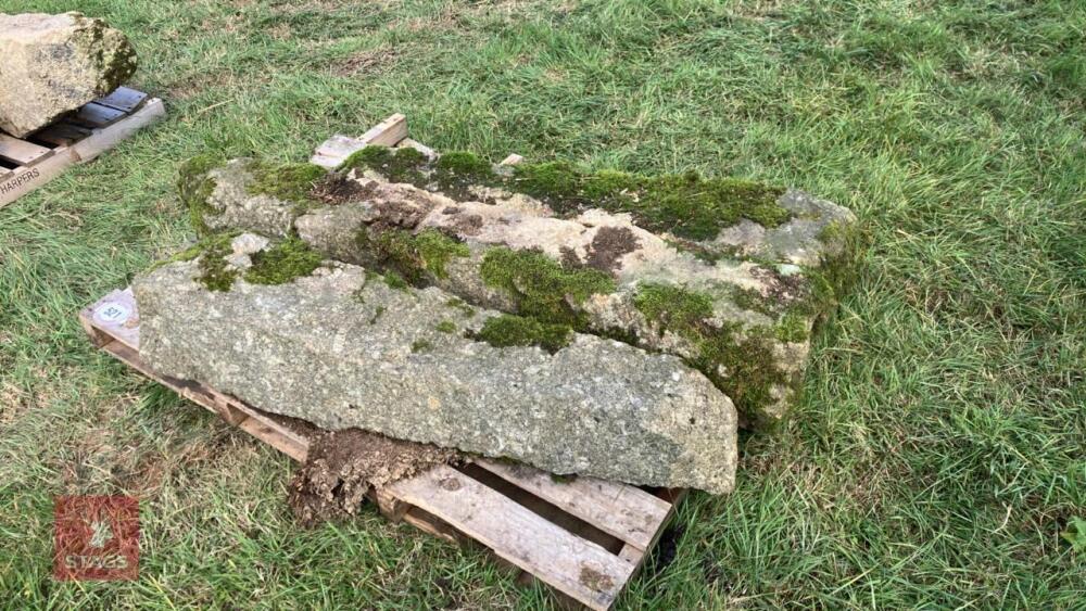 3 GRANITE POSTS