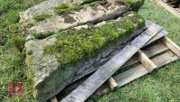 3 GRANITE POSTS - 8