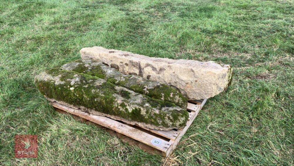 3 GRANITE POSTS