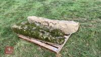 3 GRANITE POSTS