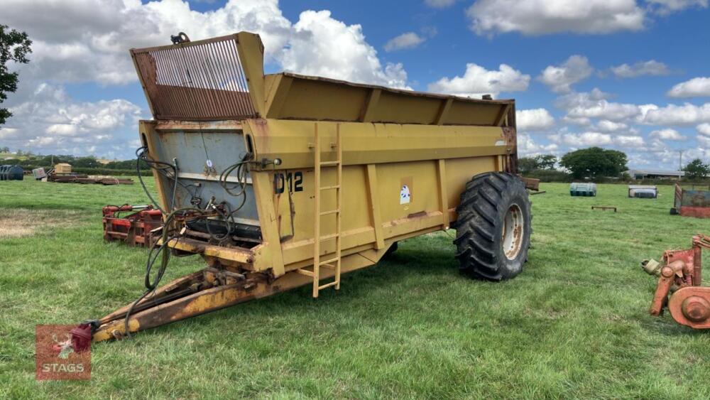 2007 RICHARD WESTERN D12 FYM SPREADER
