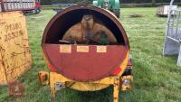 TRAILED STEEL FUEL BOWSER - 14