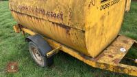 TRAILED STEEL FUEL BOWSER - 25