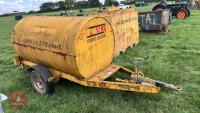 TRAILED STEEL FUEL BOWSER - 26