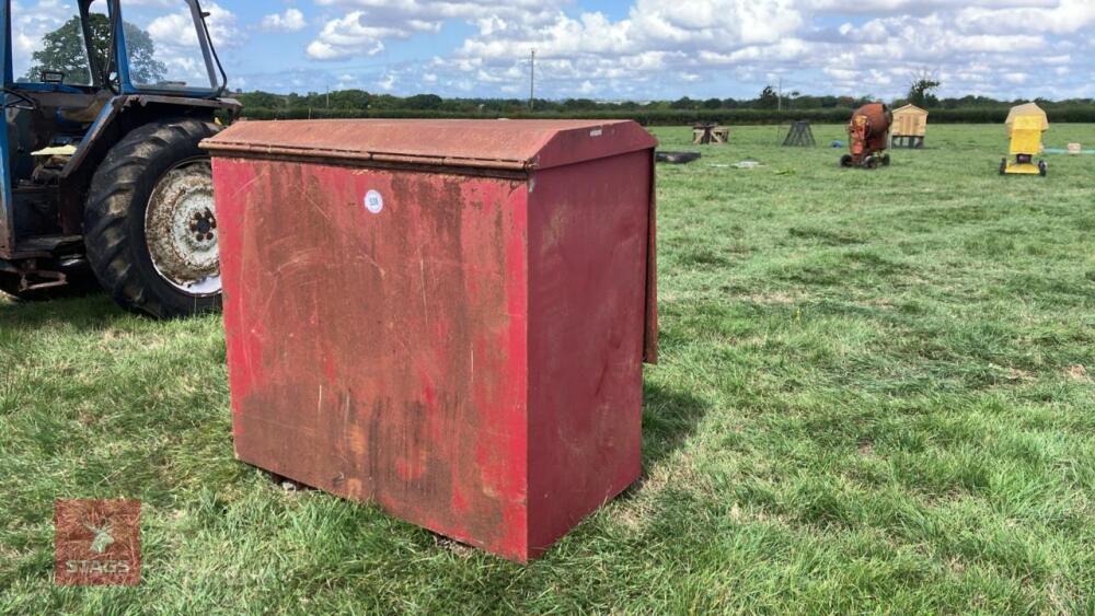 HEAVY DUTY METAL CHEMICAL CONTAINER