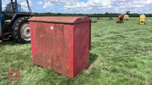 HEAVY DUTY METAL CHEMICAL CONTAINER