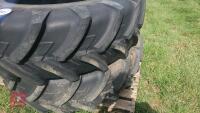 2 MICHELIN AGRIBIB RADIAL X TYRES - 3
