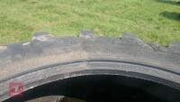 2 MICHELIN AGRIBIB RADIAL X TYRES - 5
