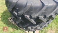 2 MICHELIN AGRIBIB RADIAL X TYRES - 9