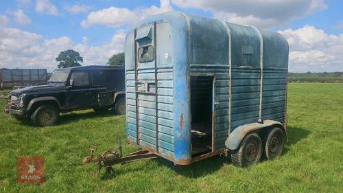 RICE 10' HORSE TRAILER (S/R)